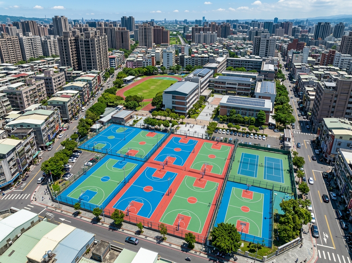 西安市硅PU篮球场硅PU篮球场 - 排名